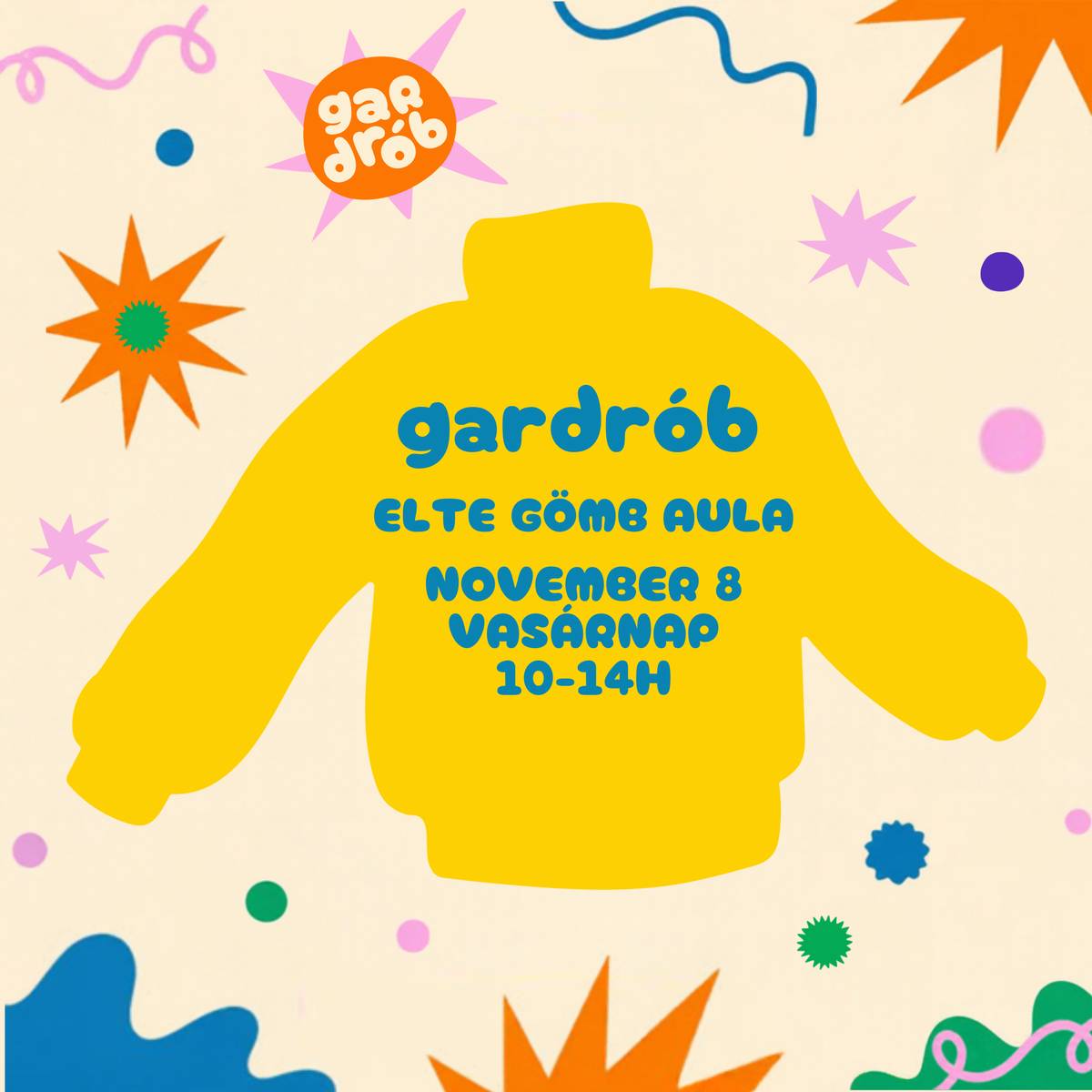 NOVEMBER 8 - GARDRÓB - ELTE