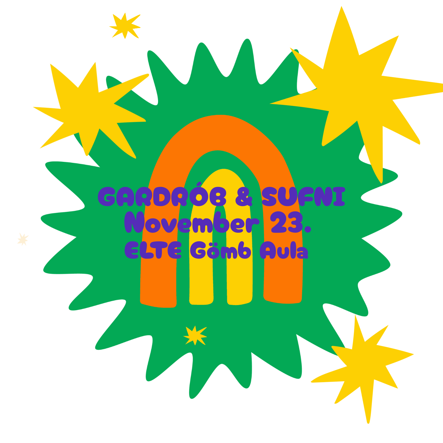 NOVEMBER 23 - GARDRÓB & SUFNI - ELTE