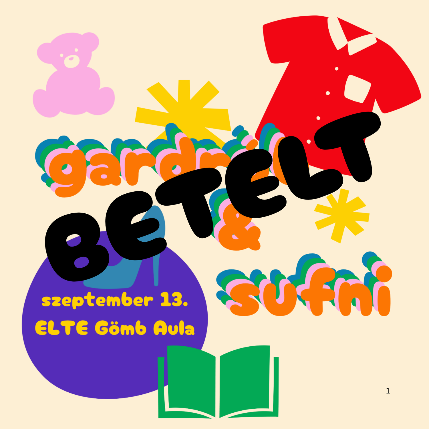 SZEPTEMBER 13 - GARDRÓB & SUFNI - ELTE